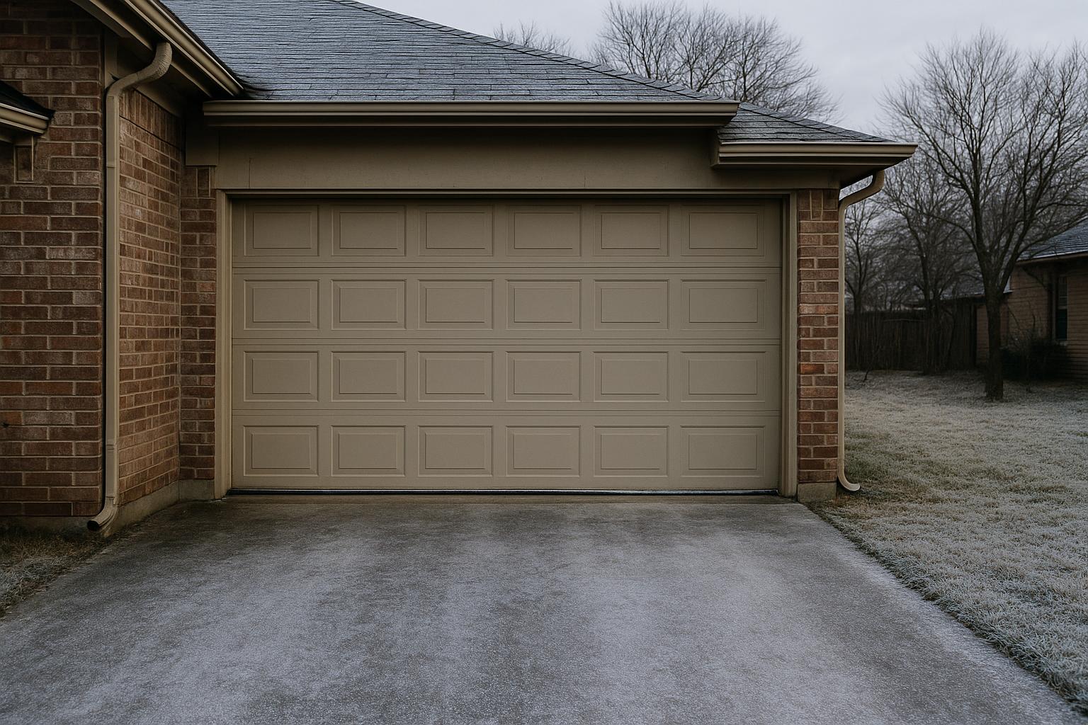 What to Do When Your Garage Door Won't Open in Cold Weather